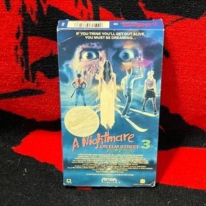 VHS. Nightmare on Elm Street 3. Dream Warriors. 1987 Release. Tested.